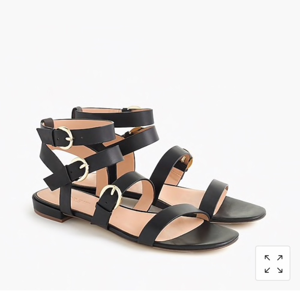J.Crew Buckled Gladiator Sandals